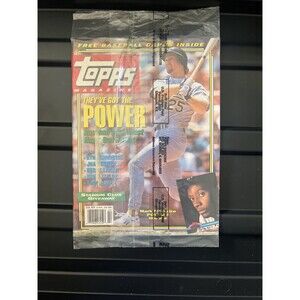 TOPPS MAGAZINE Baseball Card MARK McGWIRE Vintage Issue #11 Summer 1992 SEALED